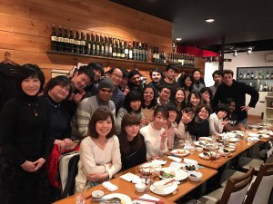 ばらいろめがね　English Saloon　新年会　2017